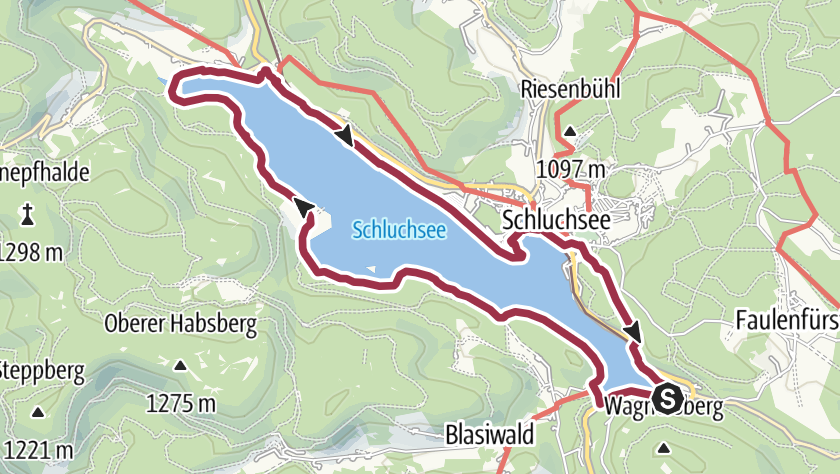 Wandern am Schluchsee