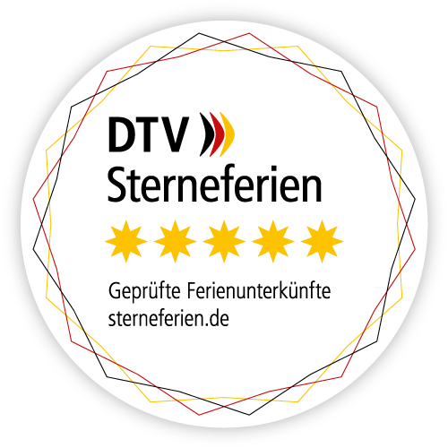 Gastgebersiegel 5 Sterne DTV